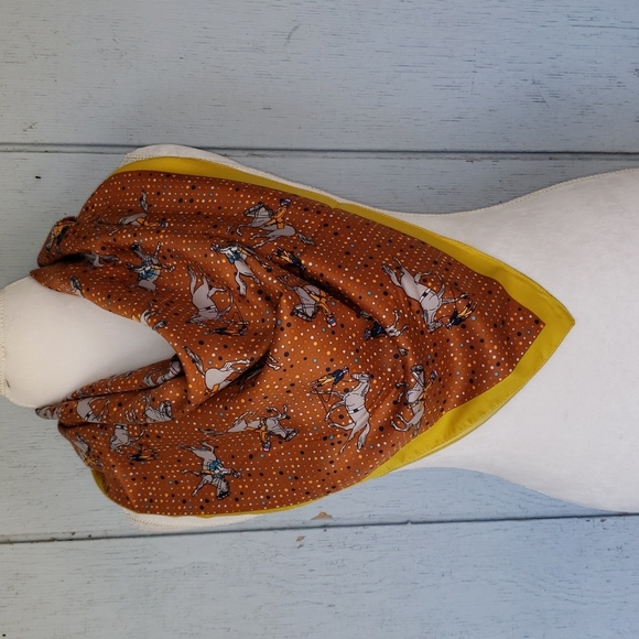 Accessories - Equestrian Bandana Cowgirl Scarf Cowgirl Bandana Cowboy Elegant English Saddle